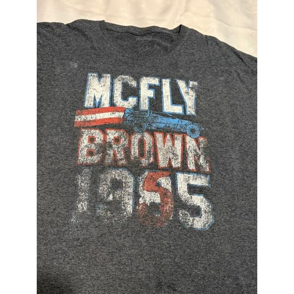 Back to the Future McFly Brown 1955 tee